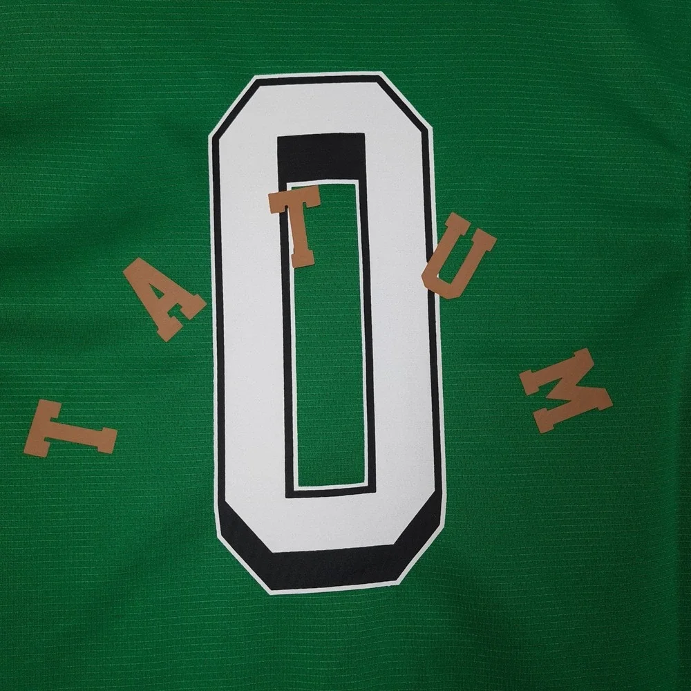 Boston Celtics Jersey Mens Small Green NBA Basketball Ultra Game Tatum 0